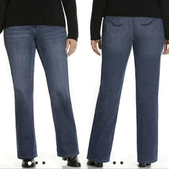 Lane Bryant Denim - LANE BRYANT Bootcut Genius Fit Denim Jeans Size 24 Regular